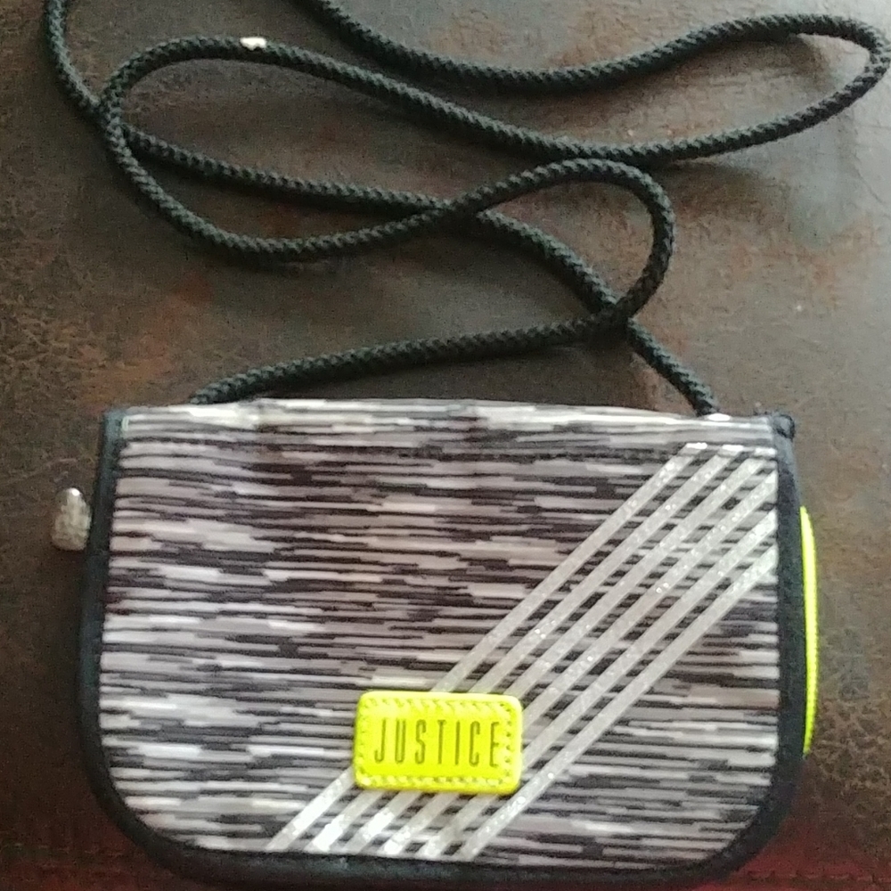 A crossbody wallet